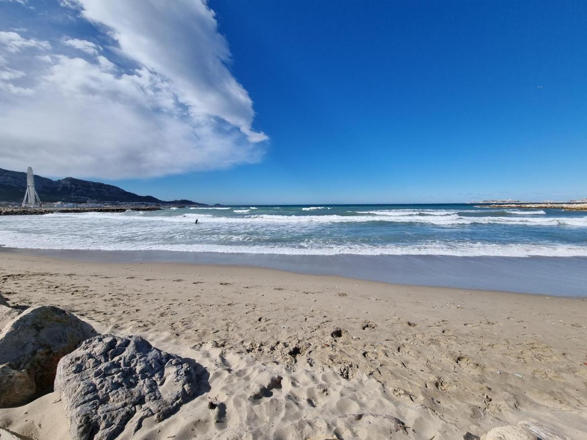 Appartement T2 Prado Chanot Plage Марсель Экстерьер фото